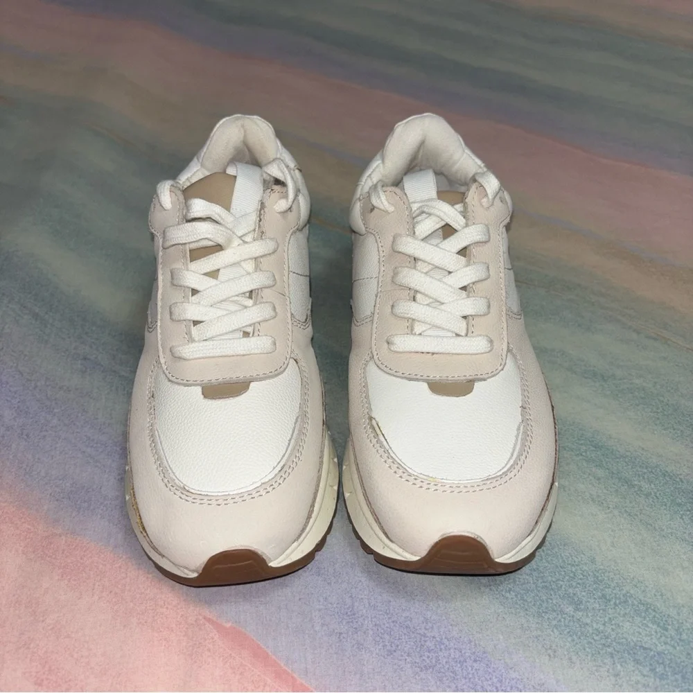 Madewell Kickoff Trainer Sneaker in Leather size 7